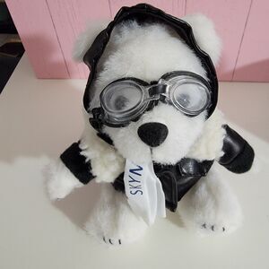 Vintage Keepsake Collectible Flyer Plush Teddy Bear Delta Sky Miles